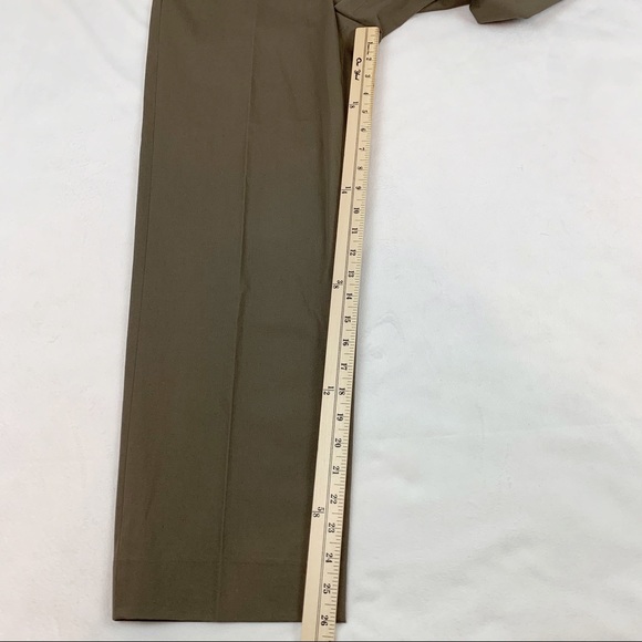 Theory high waist straight pants in stretch chino - Picture 5 of 12